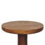 Table d'appoint à base courbée