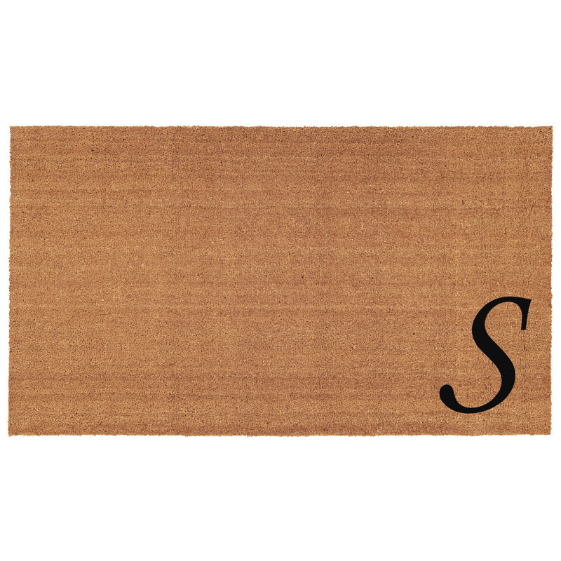 Tapis d'entrée antidérapant Zebrowski, Rectangle 2 pi x 3 pi, S