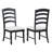 Jair Polyester Ladder Back Side Chair