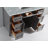 Lachine 48'' Single Bathroom Vanity with Carrara Marble Top-33561664