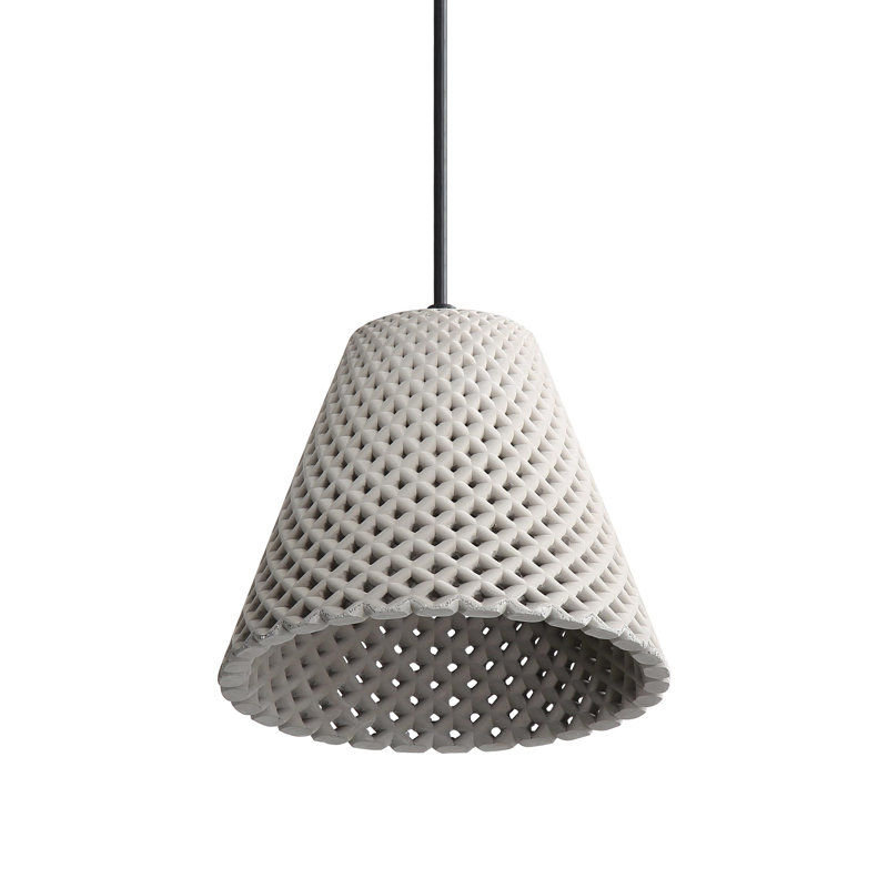 10" LED Pendant - Gray, Gray