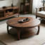 Table basse ronde de style chinois-1342408898