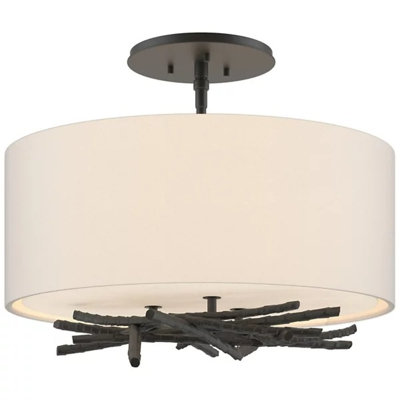 Plafonnier semi-encastré 3 lumières Brindille