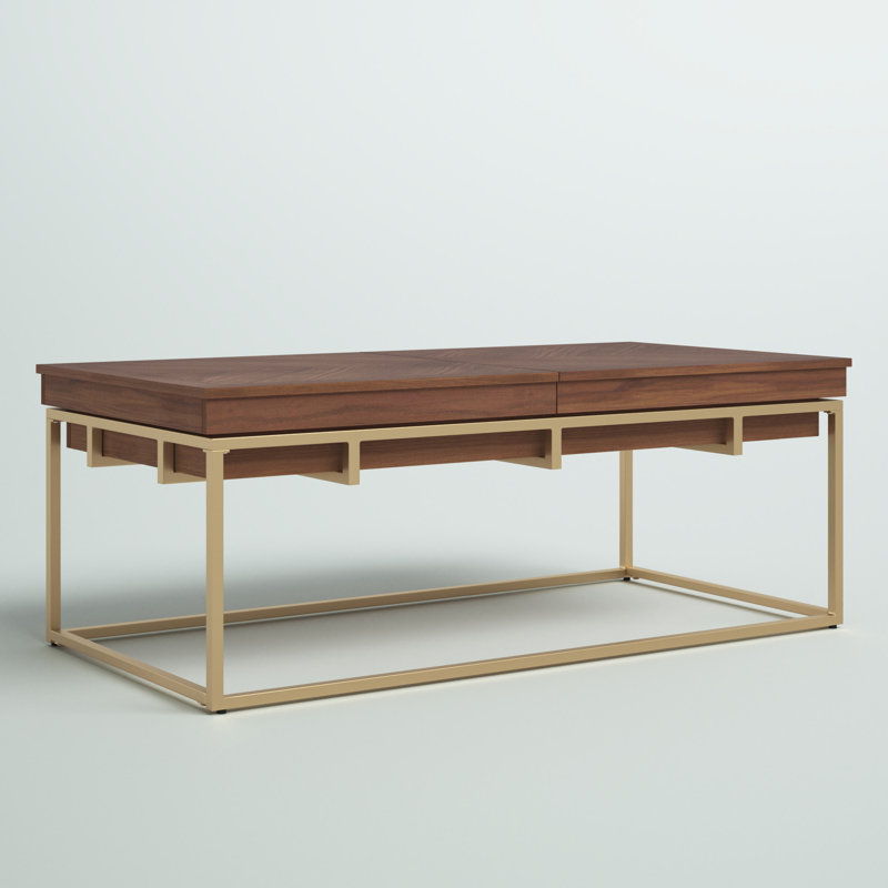 Simmerman Rectangular Storage Coffee Table