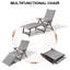 Cllgone 45" Long Reclining Steamer-1881196551