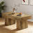 Wooden Dining Table,Rectangular Center Table,Spacious Coffee Table