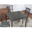 Table de salle à manger grise carrée en bois, table de cuisine compacte pour 4 personnes, table seulement-1525230372-1525230373