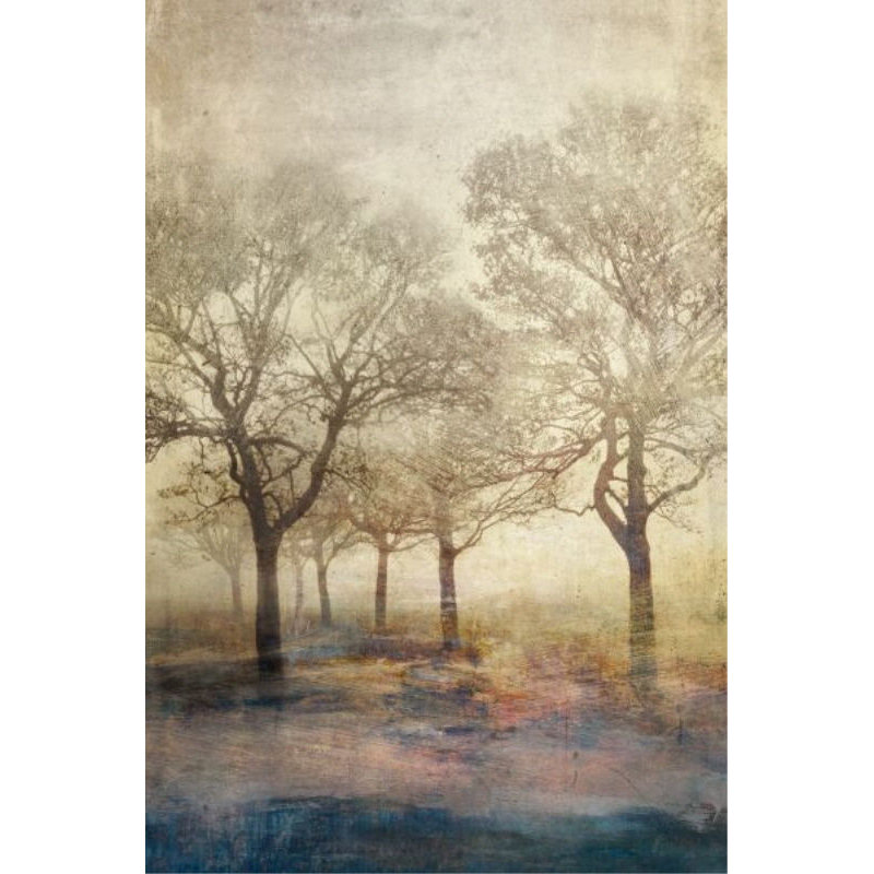 Nomadic Wind Painting by Elena Carlie, Glass Coat, 36" H x 24" W x 1.5" D