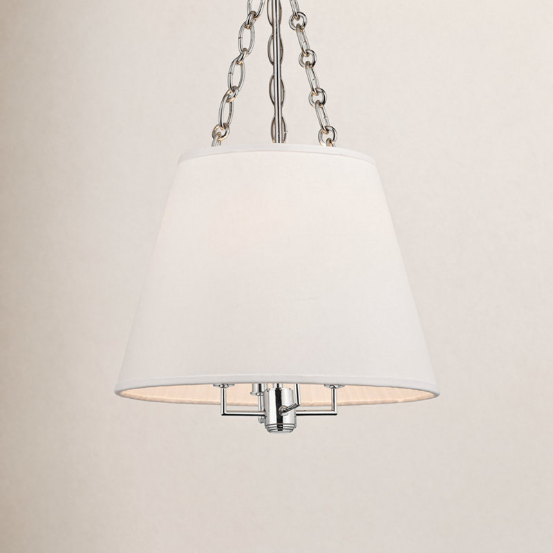 Burdett 4 - Light Pendant, Polished Nickel