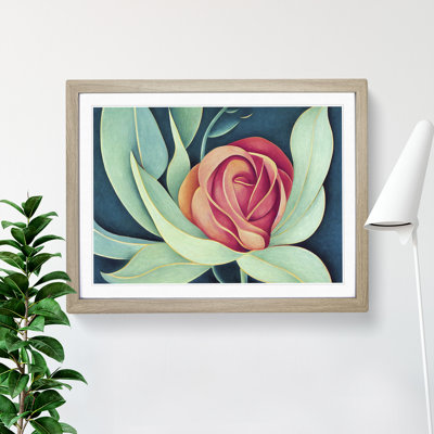 Miraculous Rose Flower - Framed Print