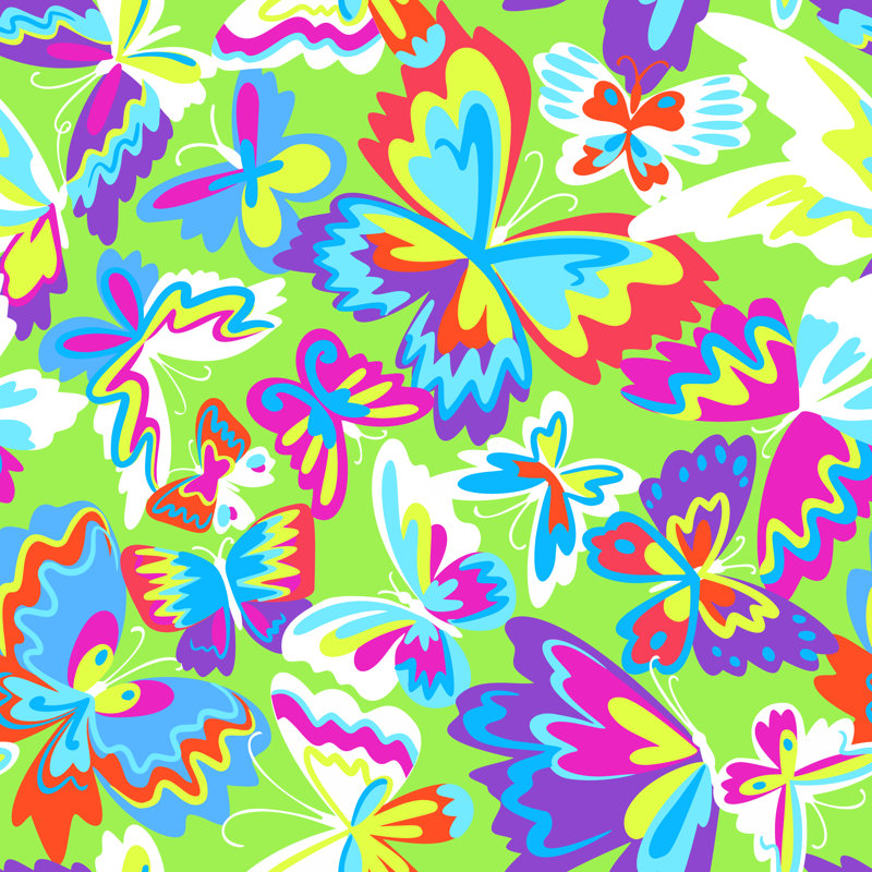 Vander Decorative Butterflies by Galina Kamenskaya - Wrapped Canvas Print, 30cm H x 30cm W x 3.8cm D