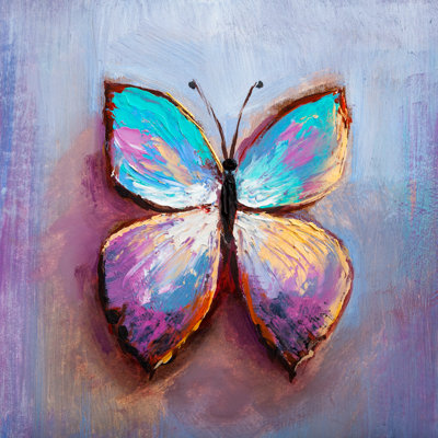 Wister Butterfly - Wrapped Canvas Print