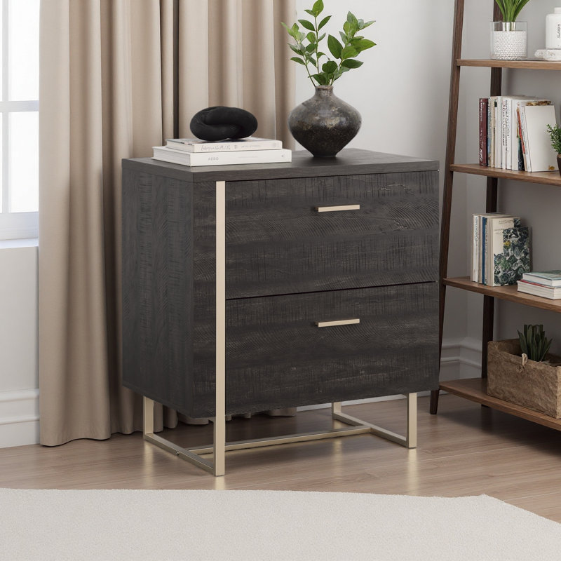 Lateral File, Cabinet, Black