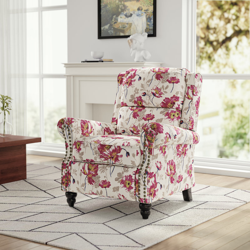 Ameiah Recliner, Pattern White