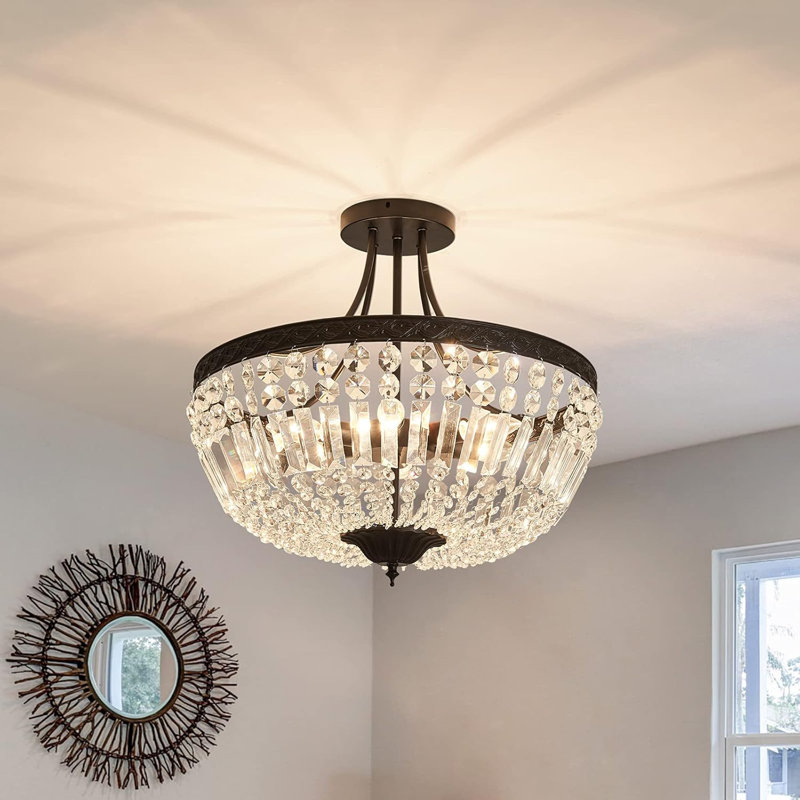 Circular Crystal Chandelier