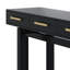 Console moderne en bois avec 3 tiroirs pour le vestibule-133062954-133062950