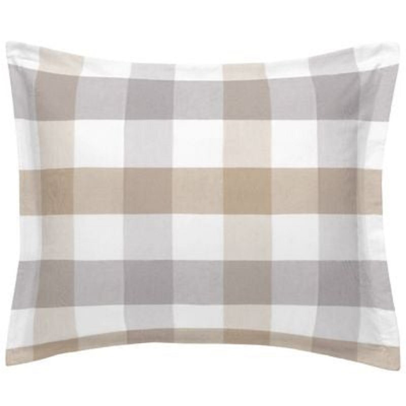 Polyester Checkered Sham