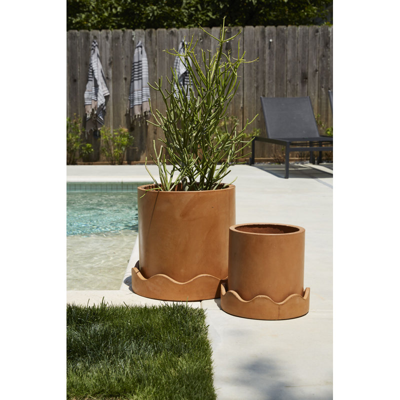 Pot Planter, 15" H x 16.25" W x 16.25" D