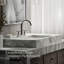 Occasion Cross Bathroom Sink Faucet Handles, 3.12" H x 3" W-975252096