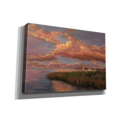 'Hilton Head Sunset' by Christopher Pierce, Canvas Wall Art