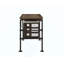 Bureau d'écriture avec rangement, parfait pour le bureau à domicile et les petits espaces