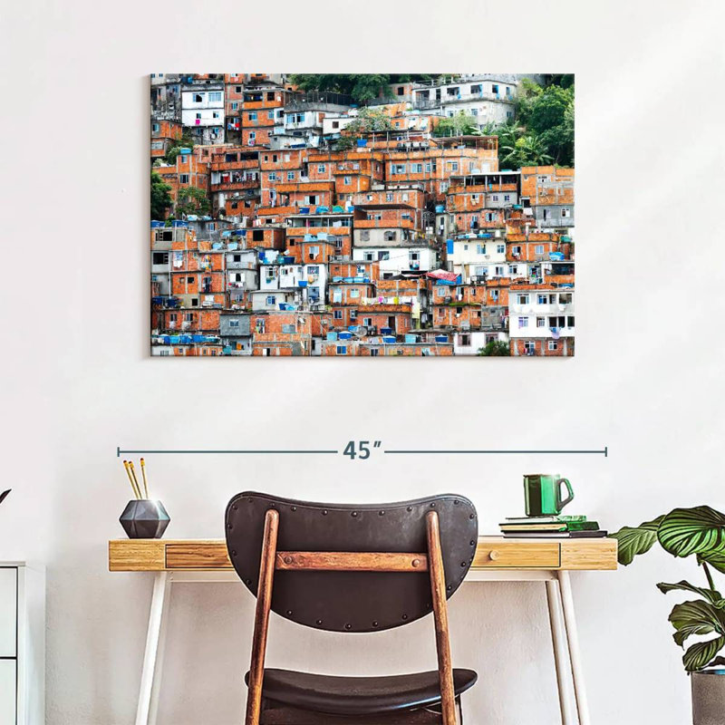 Nicci Favela In Rio, 26" H x 39" W