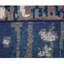 Premium Quality Abstract Hand Knotted Silk Blue | Beige Rectangle Indoor Area Rug-894650042
