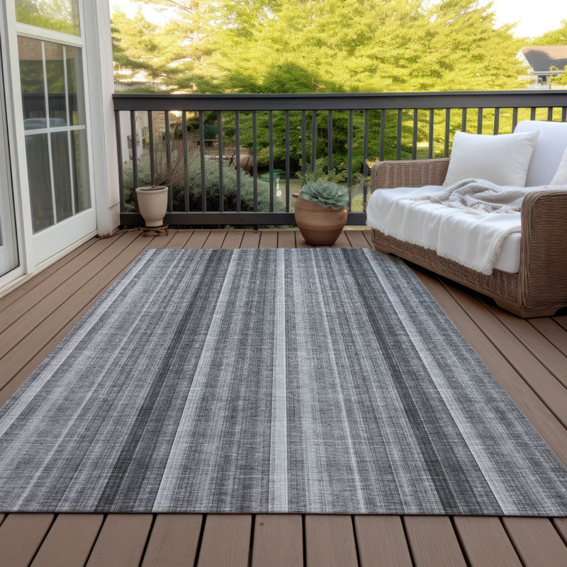 Tapis intérieur / extérieur Kinslee, Rectangle 3 pi x 5 pi