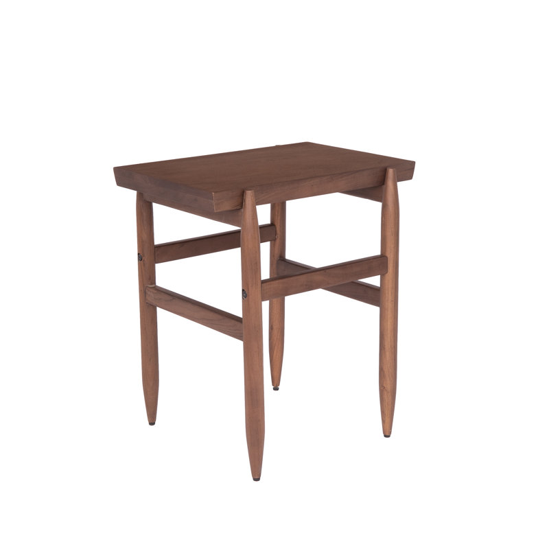 Table de bout en bois Entwine
