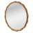 Round Solid Wood Wall Mirror