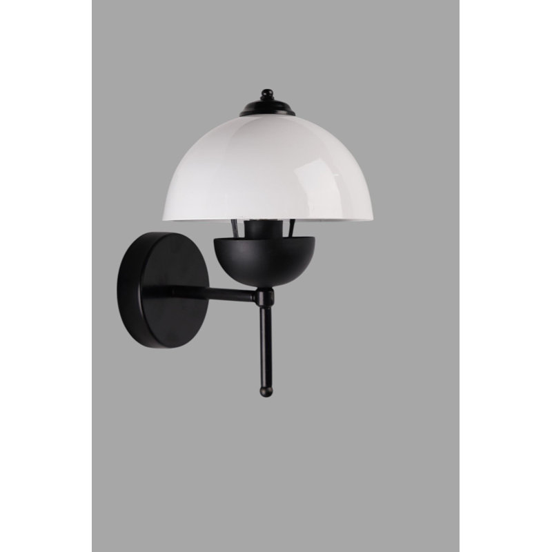 Lampe murale, Blanc, Noir