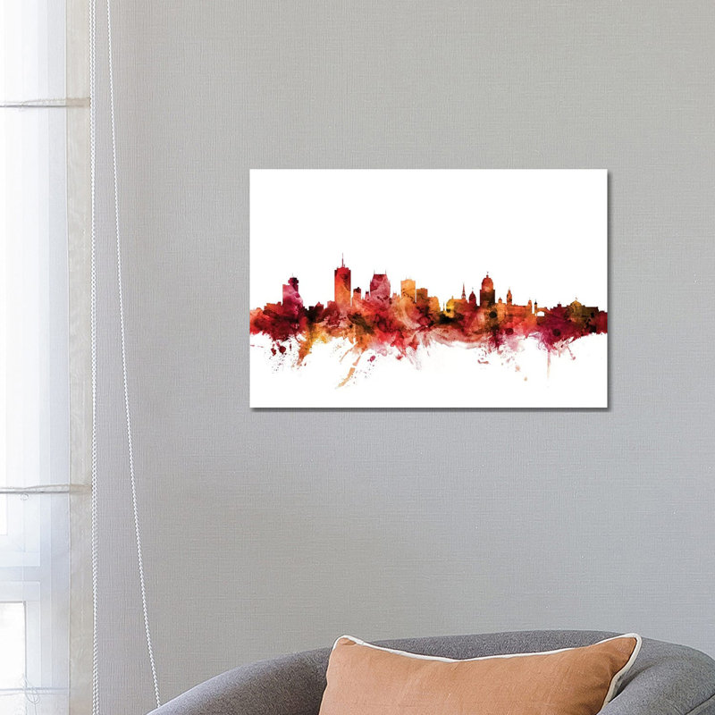 Quebec, Canada Skyline by Michael Tompsett - Wrapped Canvas Gallery-Wrapped Canvas Giclée