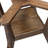 E496581798A24F82AC90CEF4560DF140 - 7-Pc Modern Dining Set - A Table and 6 Light Tan Linen Fabric Chair, Antique Walnut-279528306