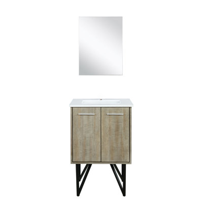 Lancy 24 in W x 20 in D Single Bath Vanity Mirror
