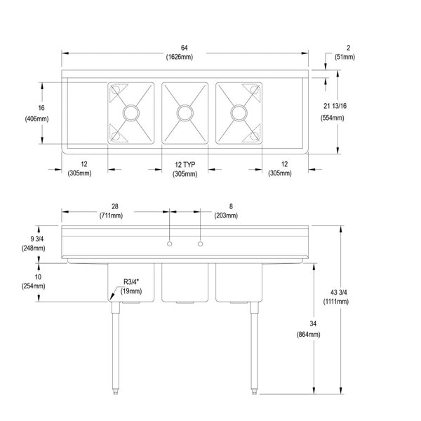 Dimensions du produit