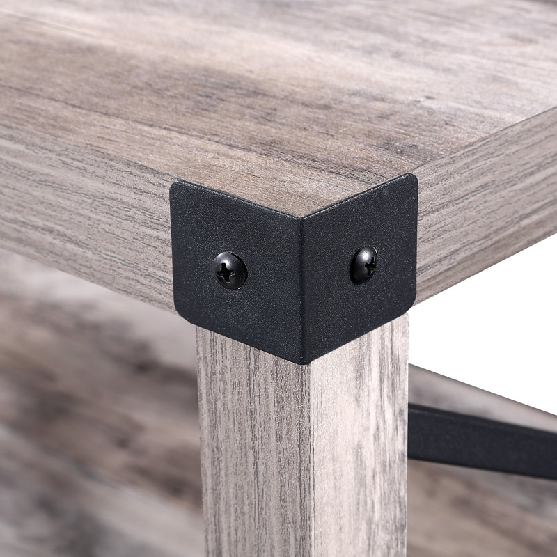 Ricky Single Coffee Table, Gray