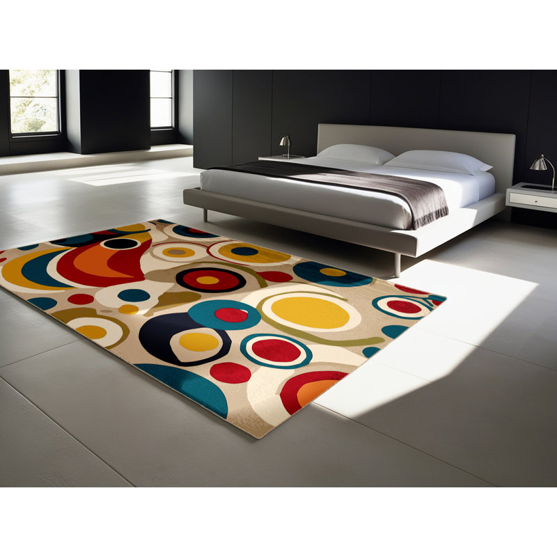Bold Bounce Rug, Rectangle 3' x 5'