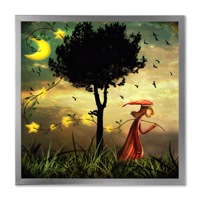 " The Boy Collecting Stars "