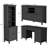 3-Piece Computer Desk Office Set-914914281