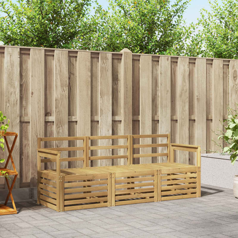 189.5cm Wide Patio Sectional Set