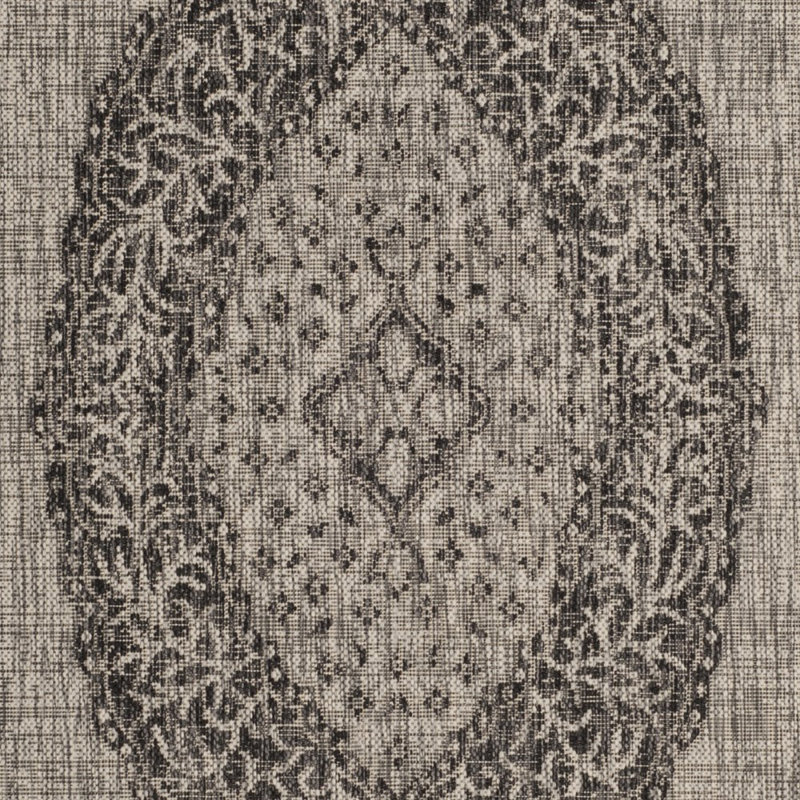 Tapis d'intérieur / extérieur performance Amedee, Rond 6 pi 7 po