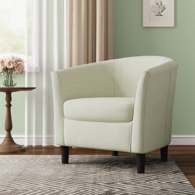 Edvardas 77 Cm Wide Cotton Barrel Chair