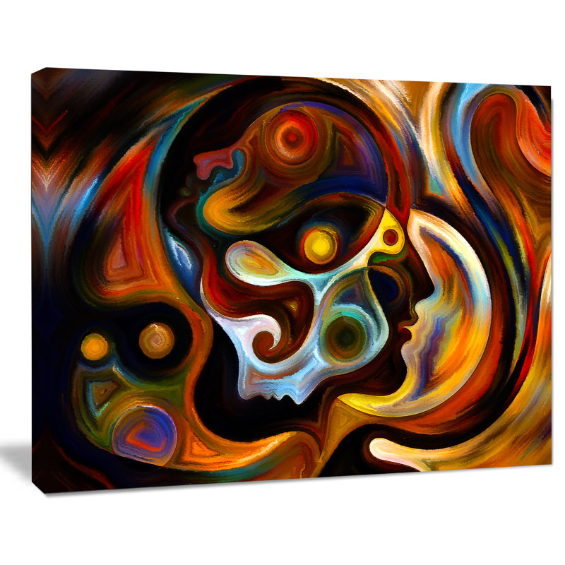 Impression sur toile tendue, H 20 po x l 20 po x P 1 po
