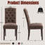 Chaise parsons capitonnée Charlotte-1132423948-1295456176