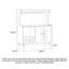 48.5-inch Solid Cherry Wood Standard Pantry Cabinet