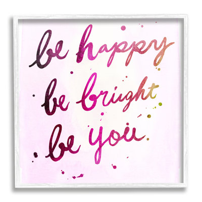 «Be Happy», expression lumineuse, glamour, sentiment de gris, ferme surdimensionnée, estampe numérique sur toile, art texturé par Junco. Studio