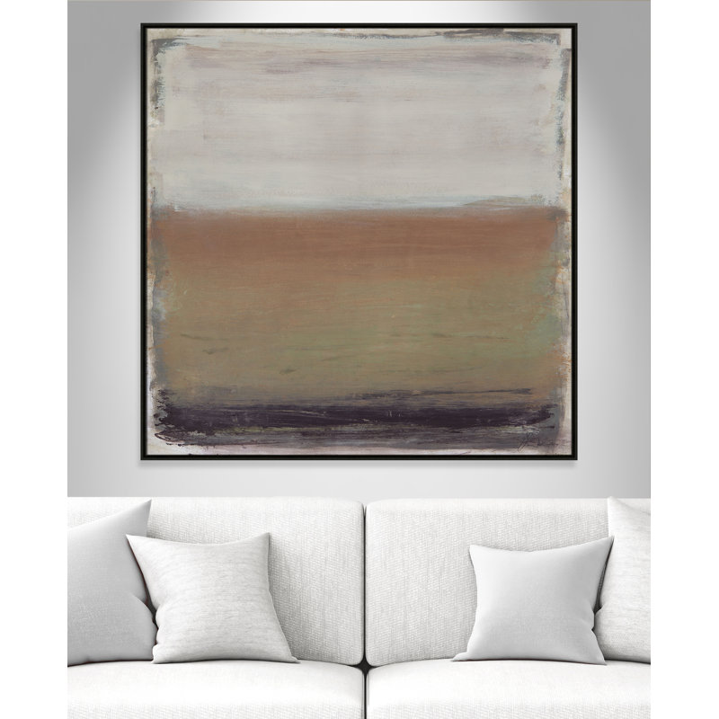 «Alana Arizona Print» par, Espresso, H 46,5 po x l 46,5 po