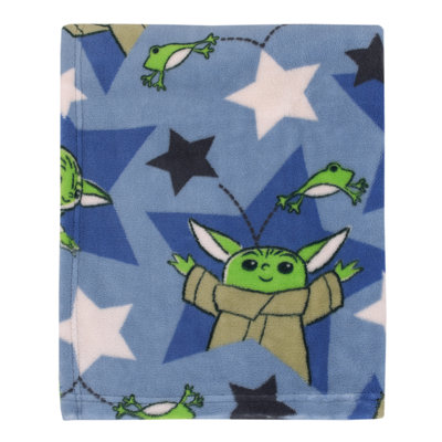 NoJo Star Wars The Child Cutest in the Galaxy Grogu, Toddler Blanket