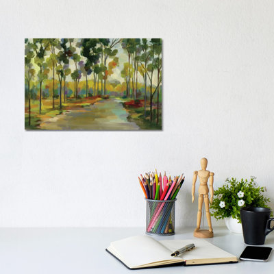 Path in the Forest- Gallery-Wrapped Canvas Giclée