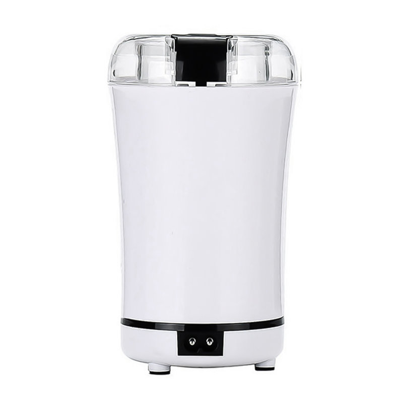 Boshen Stainless Steel Electric Blade Coffee Grinder, White